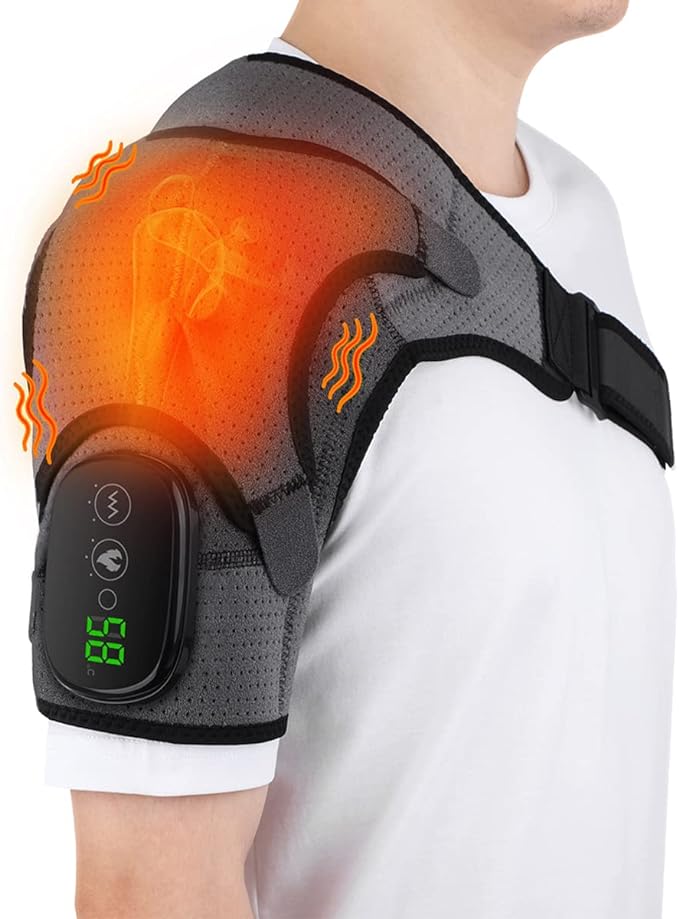 ReliefWrap Heated Shoulder Massager