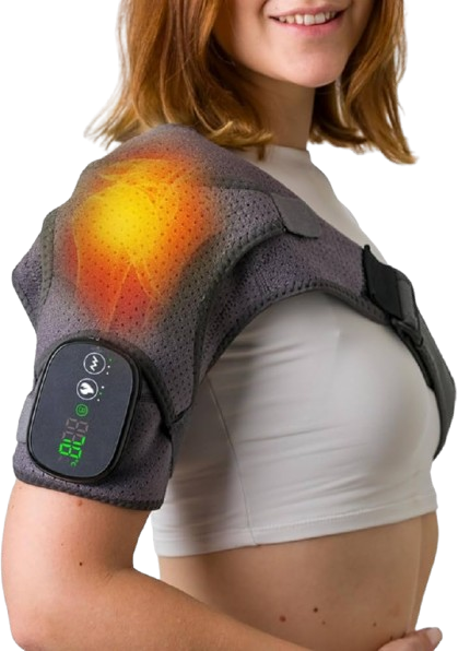 ReliefWrap Heated Shoulder Massager