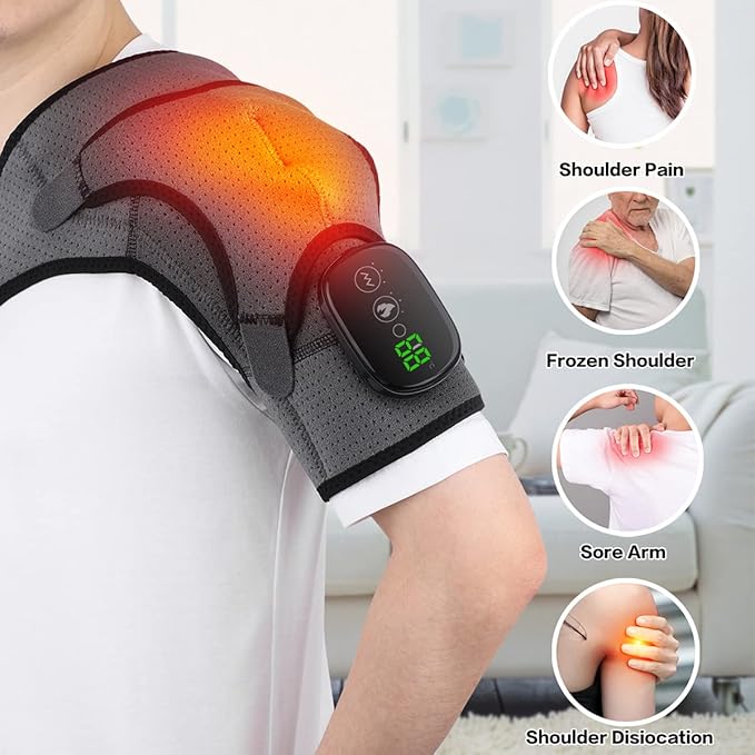 ReliefWrap Heated Shoulder Massager