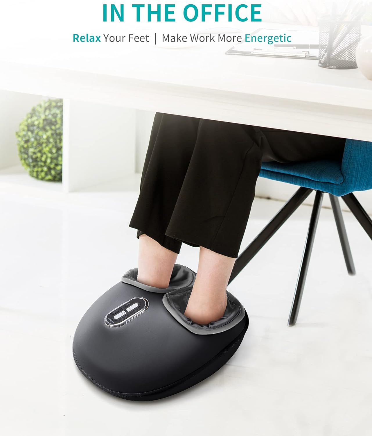 ThermaSole™ Foot Massager with Heating Therapy