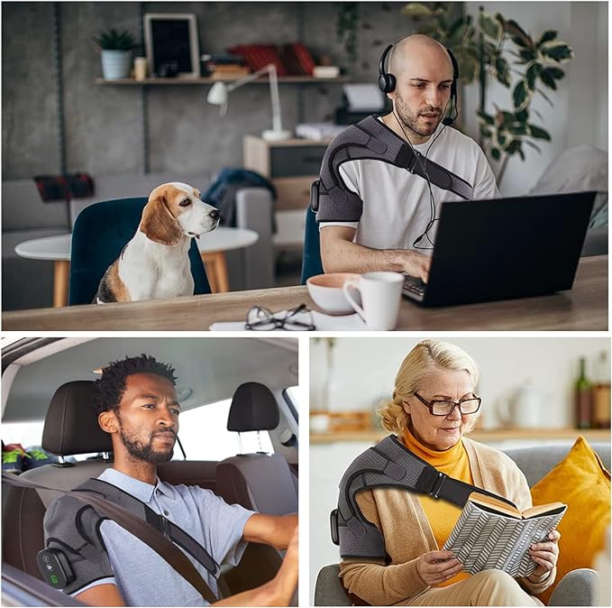 ReliefWrap Heated Shoulder Massager